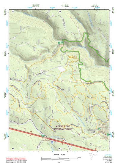 45121SW Page 84 Mount Hood Topo Preview 1