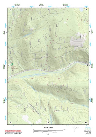 45121SW Page 87 Mount Hood Topo Preview 1