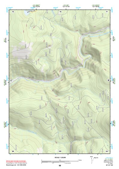 45121SW Page 88 Mount Hood Topo Preview 1