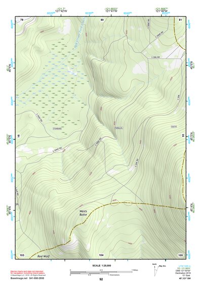 45121SW Page 92 Mount Hood Topo Preview 1