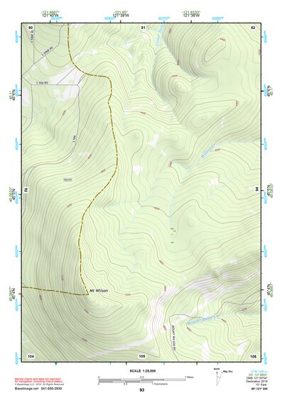 45121SW Page 93 Mount Hood Topo Preview 1