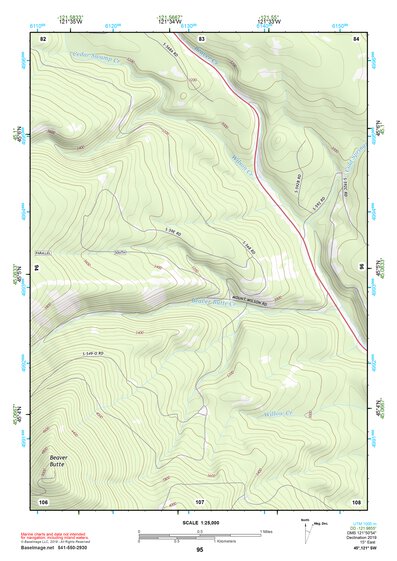 45121SW Page 95 Mount Hood Topo Preview 1