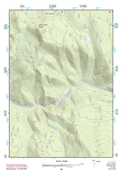 45121SW Page 97 Mount Hood Topo Preview 1