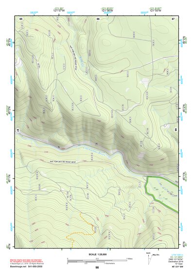 45121SW Page 98 Mount Hood Topo Preview 1