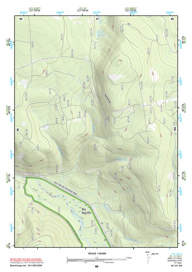 45121SW Page 99 Mount Hood Topo Preview 1