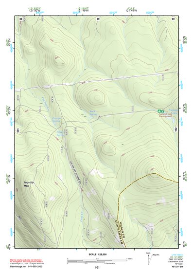 45121SW Page 101 Mount Hood Topo Preview 1