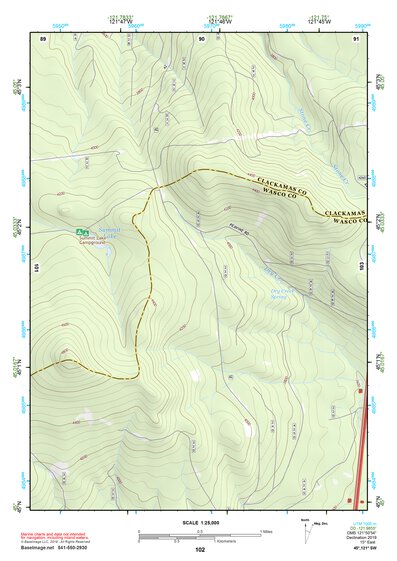 45121SW Page 102 Mount Hood Topo Preview 1