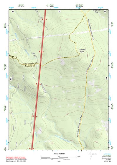 45121SW Page 103 Mount Hood Topo Preview 1
