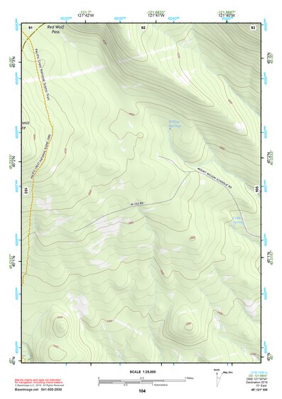 45121SW Page 104 Mount Hood Topo Preview 1
