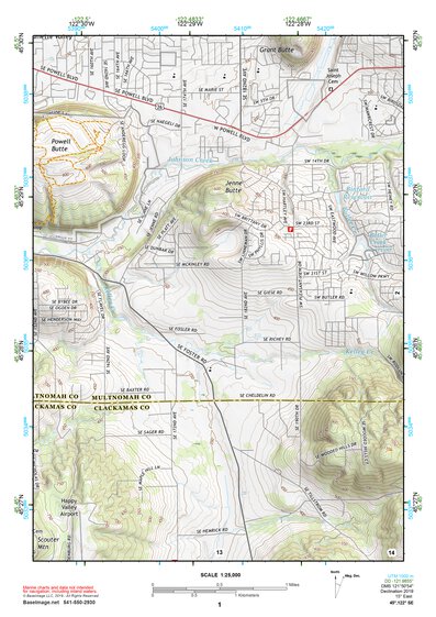 45122SE Page 1 Oregon City Topo Preview 1