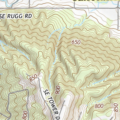 45122SE Page 3 Oregon City Topo Preview 3