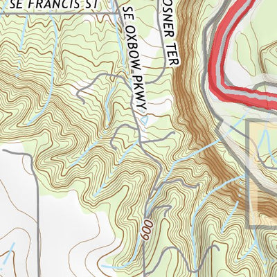 45122SE Page 5 Oregon City Topo Preview 3