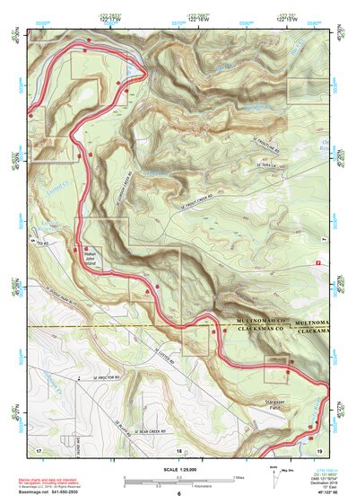 45122SE Page 6 Oregon City Topo Preview 1