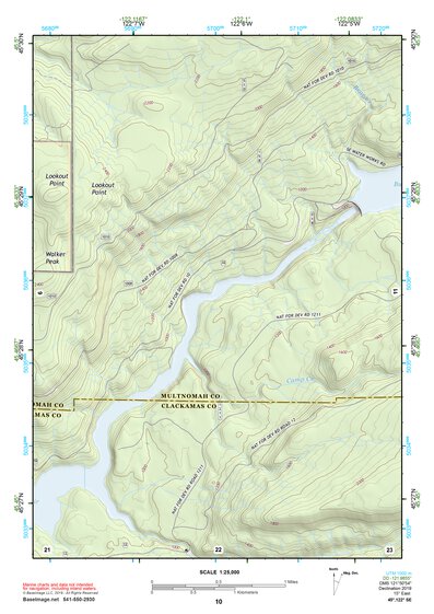 45122SE Page 10 Oregon City Topo Preview 1