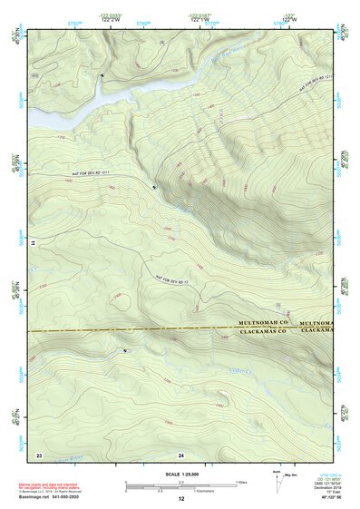 45122SE Page 12 Oregon City Topo Preview 1