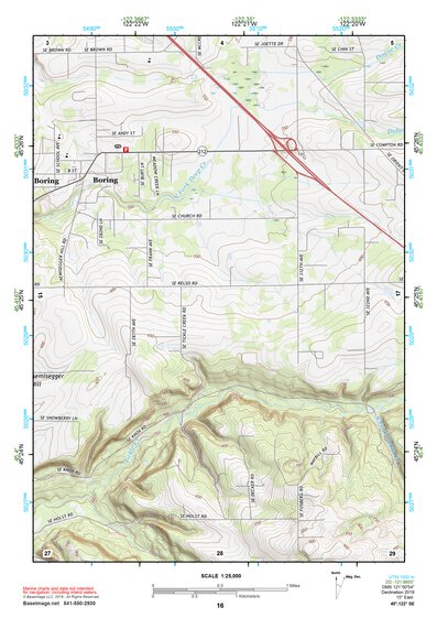 45122SE Page 16 Oregon City Topo Preview 1