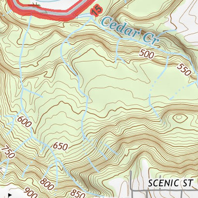 45122SE Page 18 Oregon City Topo Preview 3