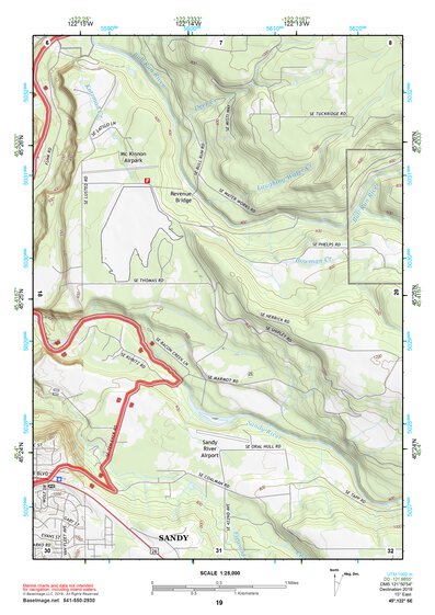 45122SE Page 19 Oregon City Topo Preview 1