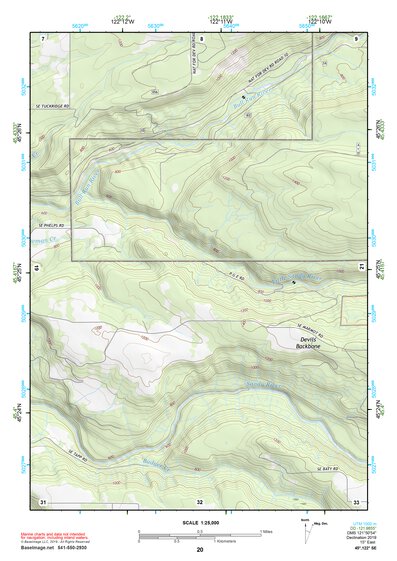 45122SE Page 20 Oregon City Topo Preview 1