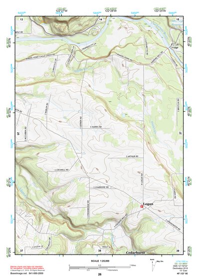 45122SE Page 26 Oregon City Topo Preview 1
