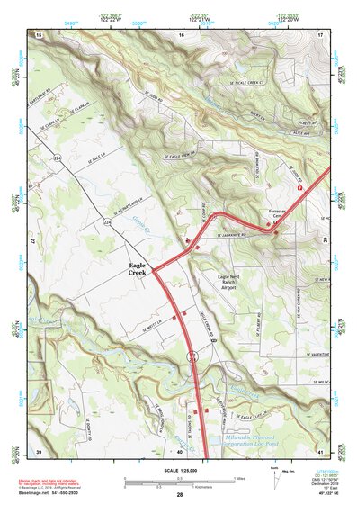 45122SE Page 28 Oregon City Topo Preview 1