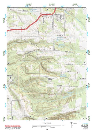 45122SE Page 30 Oregon City Topo Preview 1