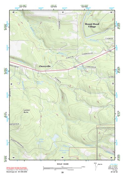 45122SE Page 33 Oregon City Topo Preview 1