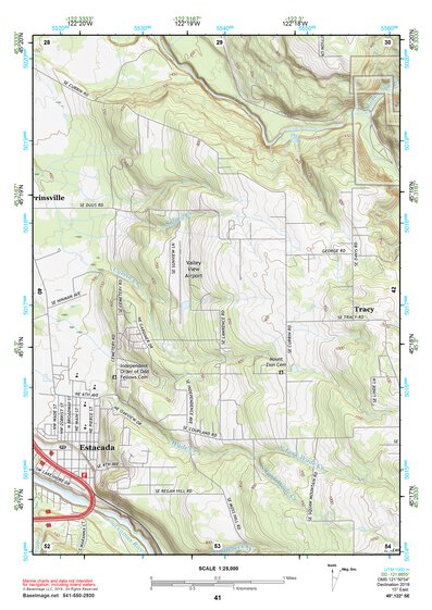 45122SE Page 41 Oregon City Topo Preview 1