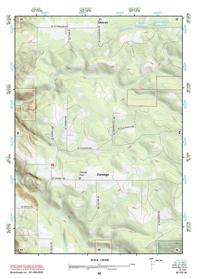 45122SE Page 43 Oregon City Topo Preview 1