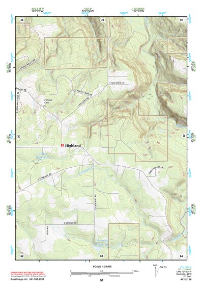 45122SE Page 51 Oregon City Topo Preview 1