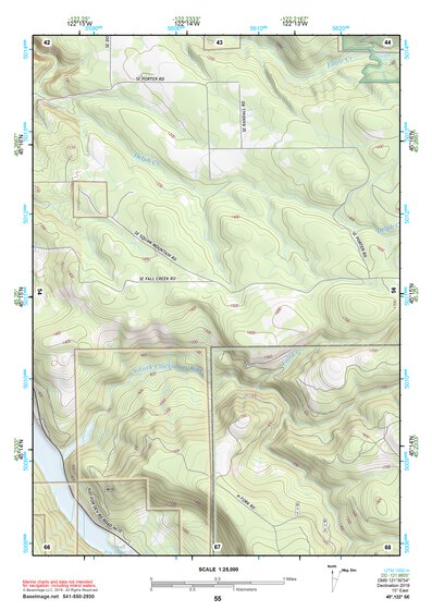 45122SE Page 55 Oregon City Topo Preview 1