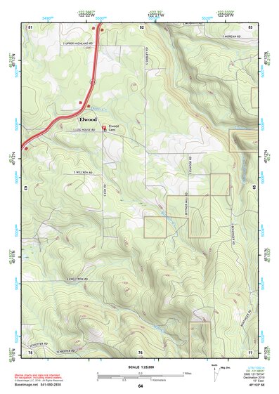 45122SE Page 64 Oregon City Topo Preview 1