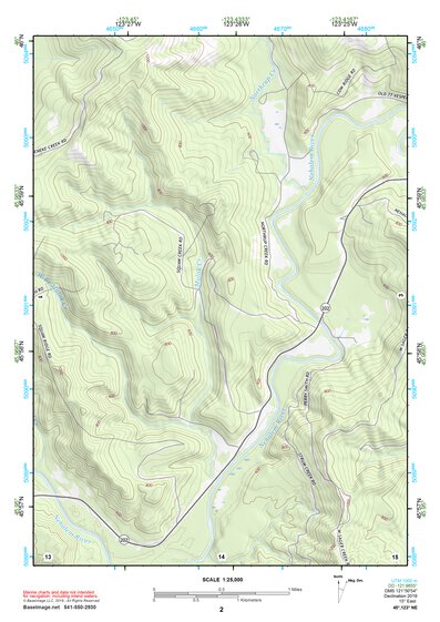 45123NE Page 2 Nehalem River Topo Preview 1