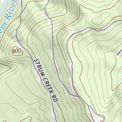 45123NE Page 2 Nehalem River Topo Preview 3