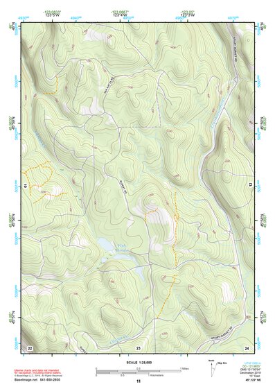 45123NE Page 11 Nehalem River Topo Preview 1