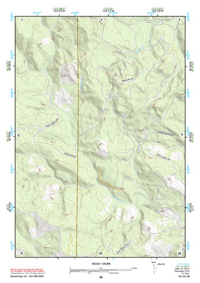 45123NE Page 16 Nehalem River Topo Preview 1