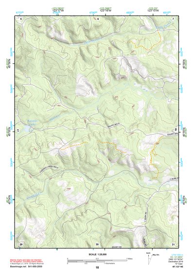 45123NE Page 18 Nehalem River Topo Preview 1