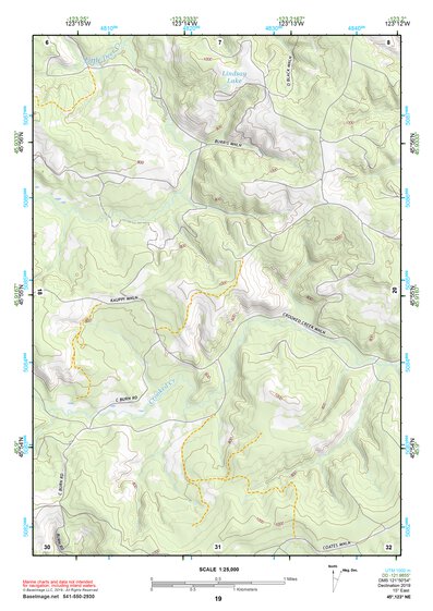 45123NE Page 19 Nehalem River Topo Preview 1