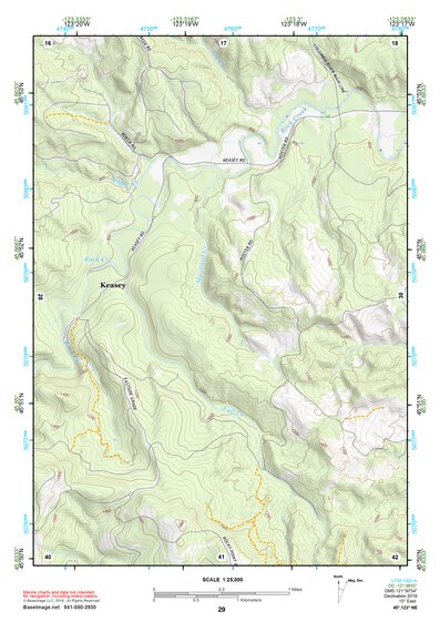 45123NE Page 29 Nehalem River Topo Preview 1