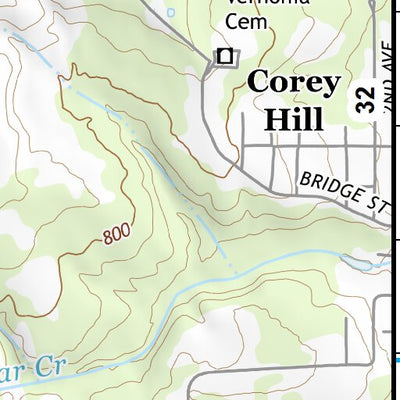 45123NE Page 31 Nehalem River Topo Preview 3