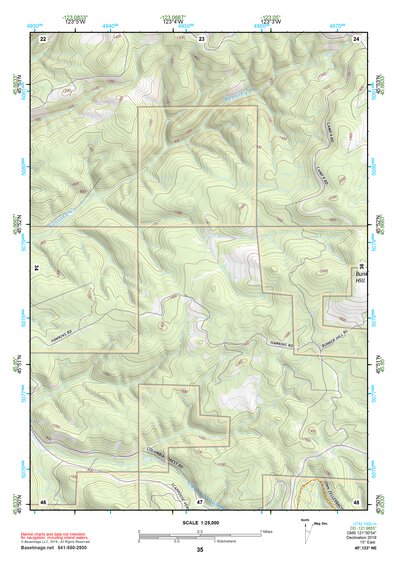 45123NE Page 35 Nehalem River Topo Preview 1