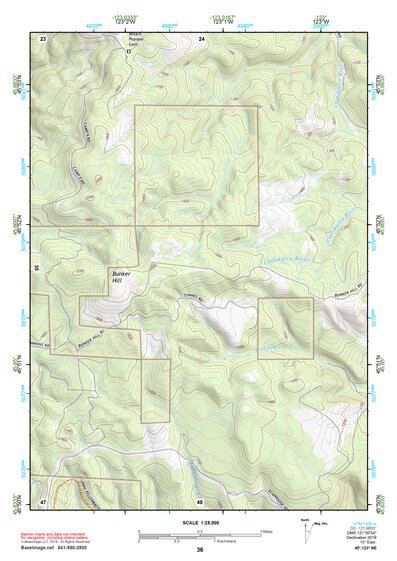 45123NE Page 36 Nehalem River Topo Preview 1