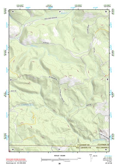 45123NE Page 39 Nehalem River Topo Preview 1