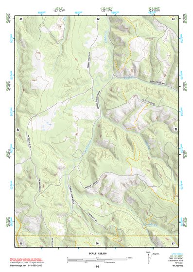 45123NE Page 44 Nehalem River Topo Preview 1
