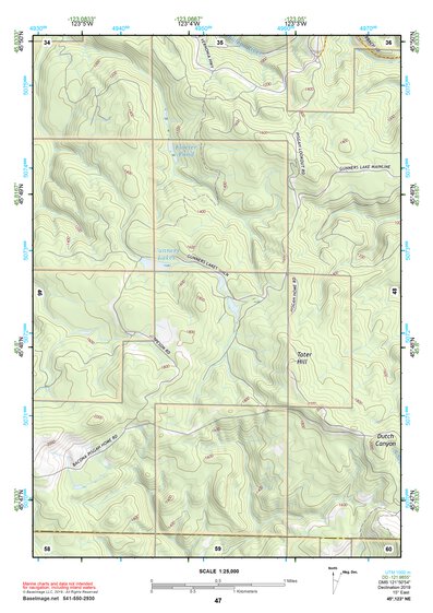 45123NE Page 47 Nehalem River Topo Preview 1