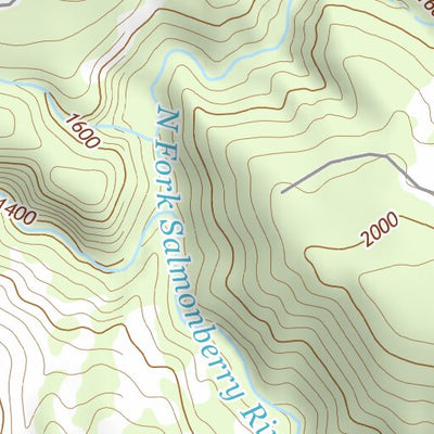 45123NE Page 49 Nehalem River Topo Preview 3