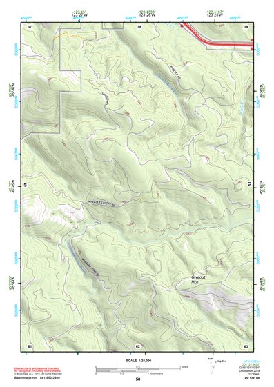 45123NE Page 50 Nehalem River Topo Preview 1