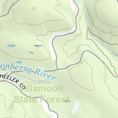 45123NE Page 51 Nehalem River Topo Preview 2