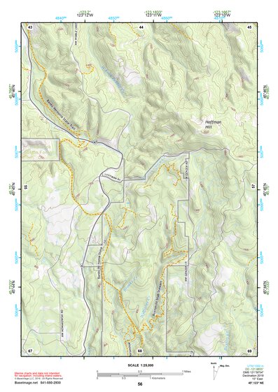 45123NE Page 56 Nehalem River Topo Preview 1