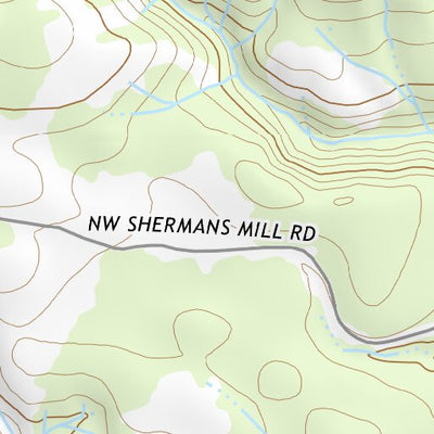 45123NE Page 58 Nehalem River Topo Preview 2